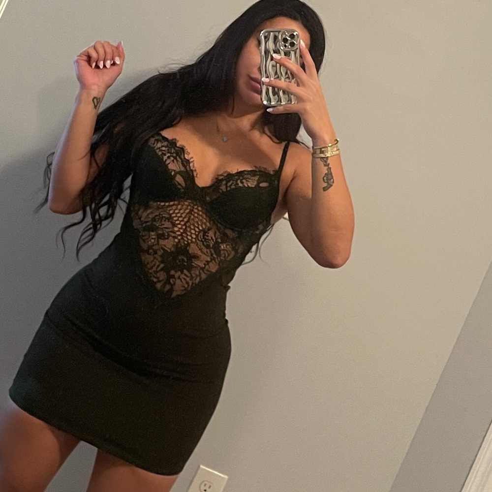 Sexy mini dress